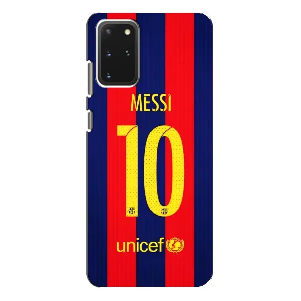 Чехол с принтом «Messi Barca 10» для Samsung Galaxy S20 Plus