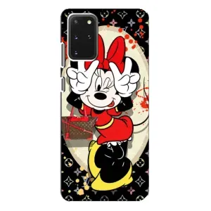 Чехол Disney Mouse Samsung Galaxy S20 Plus (PREMIUMPrint) (Минни peace)