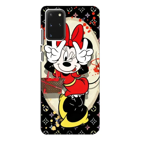 Чехол с принтом «Минни peace» для Samsung Galaxy S20 Plus