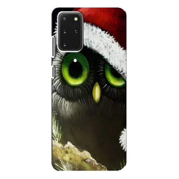 Чехол с принтом «Новогодняя Сова» для Samsung Galaxy S20 Plus