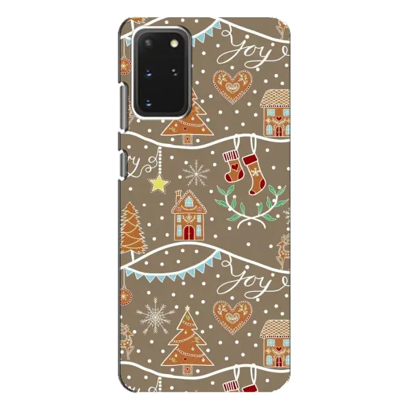 Чехол с принтом «Новогодние пряники» для Samsung Galaxy S20 Plus