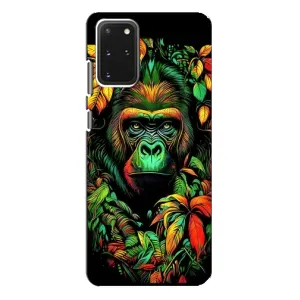 Чехол с Обезьянами Samsung Galaxy S20 Plus - (AlphaPrint) (Обезьяна в тропиках)