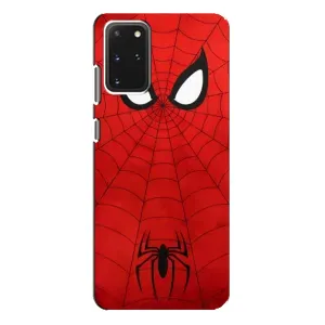Чехол с человеком пауком для Samsung Galaxy S20 Plus - (AlphaPrint) (Паук (Марвел))