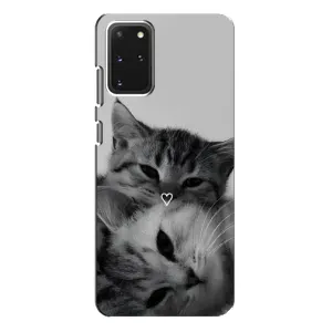 Чохол з малюнком кіт на Samsung Galaxy S20 Plus (Пара котів)