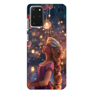 Чехол Рапунцель для Samsung Galaxy S20 Plus (Рапунцель фонарики)