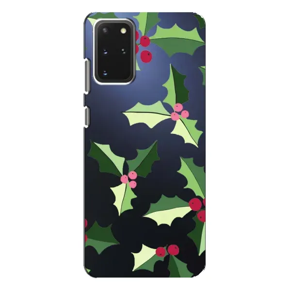 Чехол с принтом «Рождественский фон» для Samsung Galaxy S20 Plus