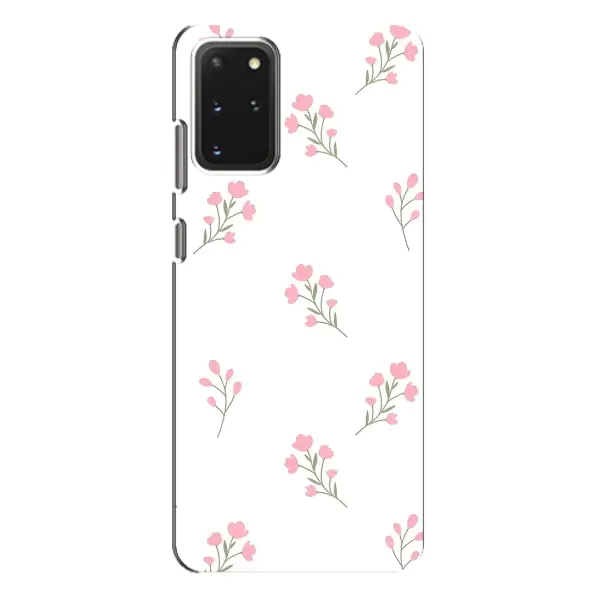Чехол с принтом «Розовые цветы» для Samsung Galaxy S20 Plus