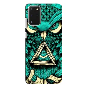 Чехол с птицами на Samsung Galaxy S20 Plus (VPrint) (Сова с глазом)