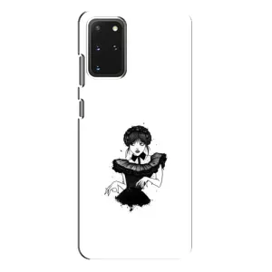 Чехлы Венсдей на Samsung Galaxy S20 Plus Уэнсдей (AlphaPrint) (танец Уэнздей)