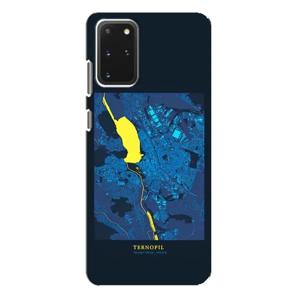 Чехол с принтом «Тернополь» для Samsung Galaxy S20 Plus