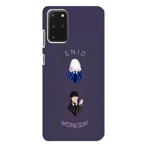 Чехлы Венсдей на Samsung Galaxy S20 Plus Уэнсдей (AlphaPrint) (Уэнздей и подруга)