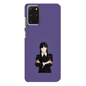 Чехлы Венсдей на Samsung Galaxy S20 Plus Уэнсдей (AlphaPrint) (Уэнздей в черном)