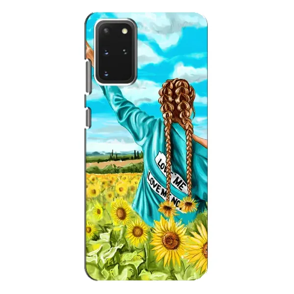 Чехол с принтом «Украиночка» для Samsung Galaxy S20 Plus