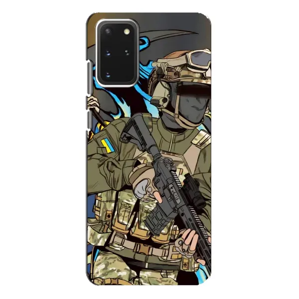 Чехол с принтом «Воин ВСУ» для Samsung Galaxy S20 Plus