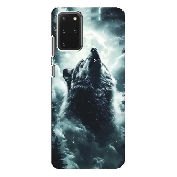 Чехол с принтом «Волк в облаках» для Samsung Galaxy S20 Plus