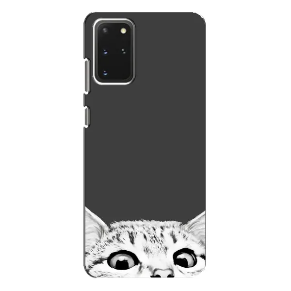 Чохол з принтом «Виглядає котик» для Samsung Galaxy S20 Plus