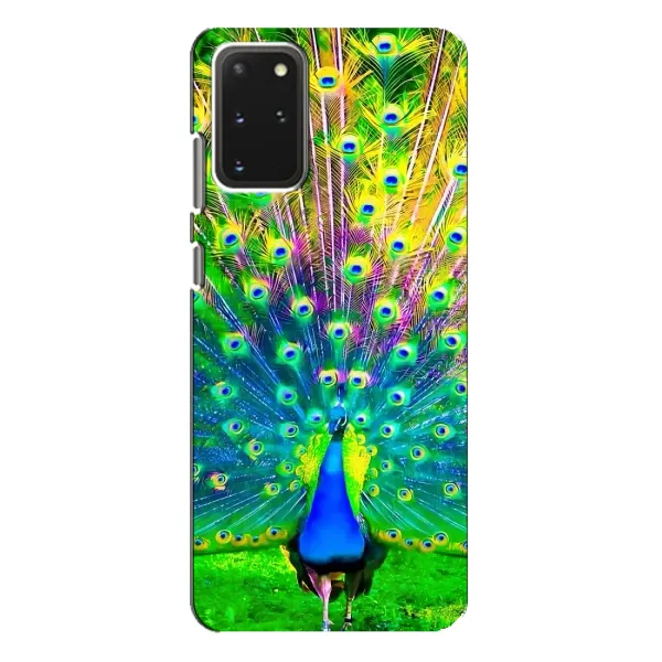 Чохол з принтом «Яскравий Павлин» для Samsung Galaxy S20 Plus