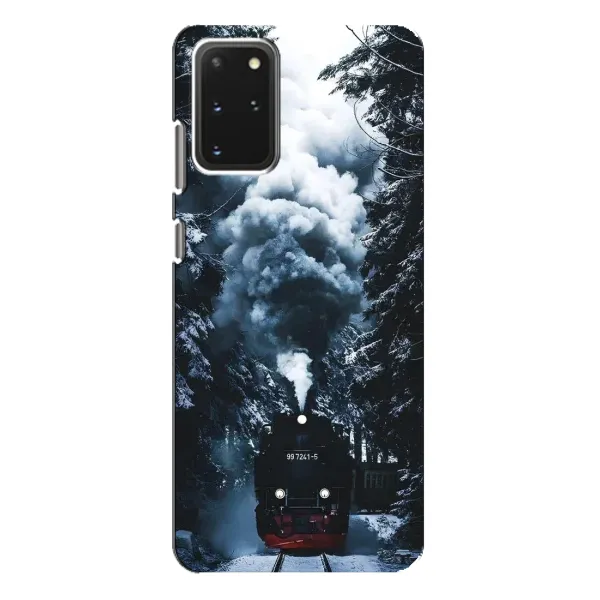 Чехол с принтом «Зимний поезд» для Samsung Galaxy S20 Plus