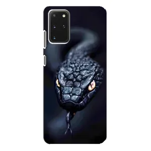 Чехол с картинкой «Хищники» для Samsung Galaxy S20 Plus (Черная змея)
