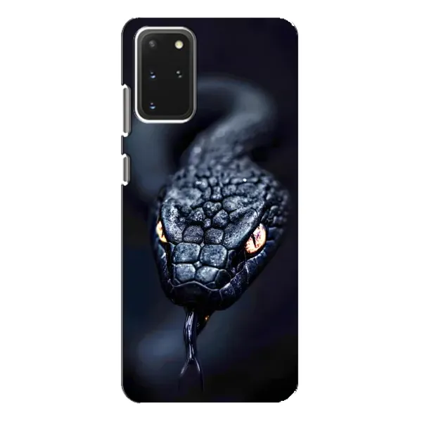Чехол с принтом «Черная змея» для Samsung Galaxy S20 Plus