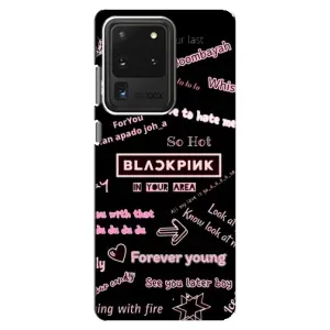 Чехол с музыкальной группой для Samsung Galaxy S20 Ultra (BLACKPINK)