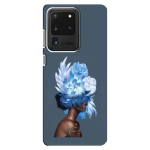 Чехлы (ART) Цветы на Samsung Galaxy S20 Ultra (VPrint) (Квіти на голові)