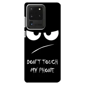 Чохол з принтом «Dont Touch» для Samsung Galaxy S20 Ultra