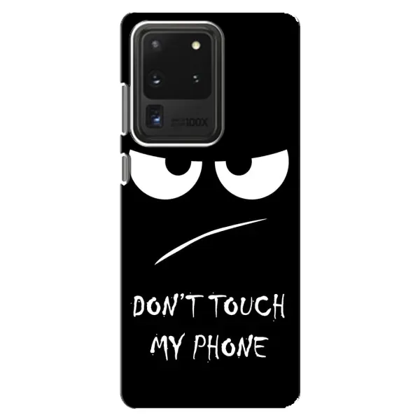 Чохол з принтом «Dont Touch» для Samsung Galaxy S20 Ultra