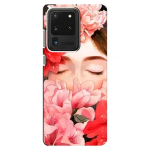 Чехлы (ART) Цветы на Samsung Galaxy S20 Ultra (VPrint) (Очі в квітах)