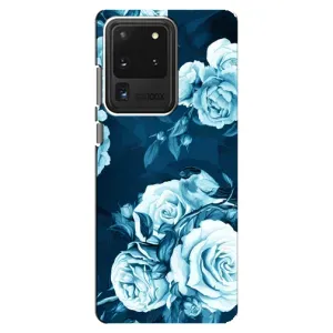 Чехлы (ART) Цветы на Samsung Galaxy S20 Ultra (VPrint) (Блактині бутони)