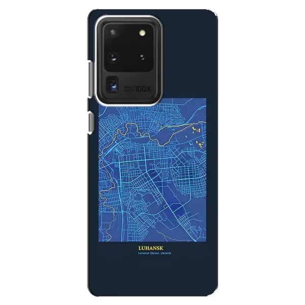 Чохол з принтом «Луганськ» для Samsung Galaxy S20 Ultra