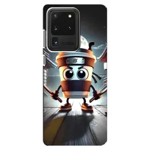 Чохол з мемом Тралалело тралала на Samsung Galaxy S20 Ultra (Капучіно асасіно)