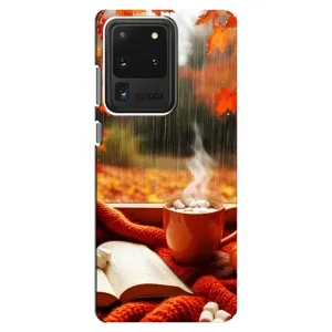 Чехол с принтом «Кофе и дождь» для Samsung Galaxy S20 Ultra