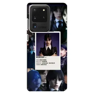 Чохли Венсдей на Samsung Galaxy S20 Ultra Уенсдей (AlphaPrint) (колаж Венздей)