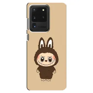 Чохол з Лабубу на Samsung Galaxy S20 Ultra (Bored Ape в червоному)