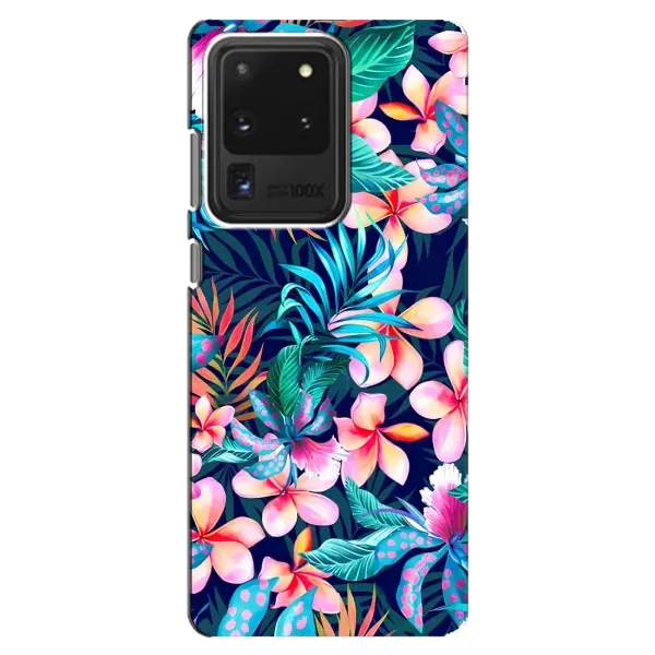 Чехол с принтом «Красочные цветы» для Samsung Galaxy S20 Ultra