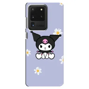 Чохол з кроликом Куромі на Samsung Galaxy S20 Ultra (Куромі в квітах)
