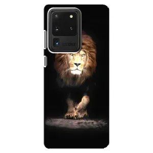 Чохол з картинкою ЛЕВ для Samsung Galaxy S20 Ultra (VPrint) (Лев)