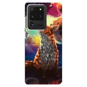 Чохли з картинкою Лисичка для Samsung Galaxy S20 Ultra (VPrint) (Лисичка в космосі)