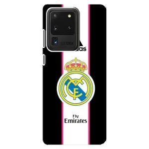 Чехол для Samsung Galaxy S20 Ultra с принтом Реал Мадрид (Лого Real Madrid)