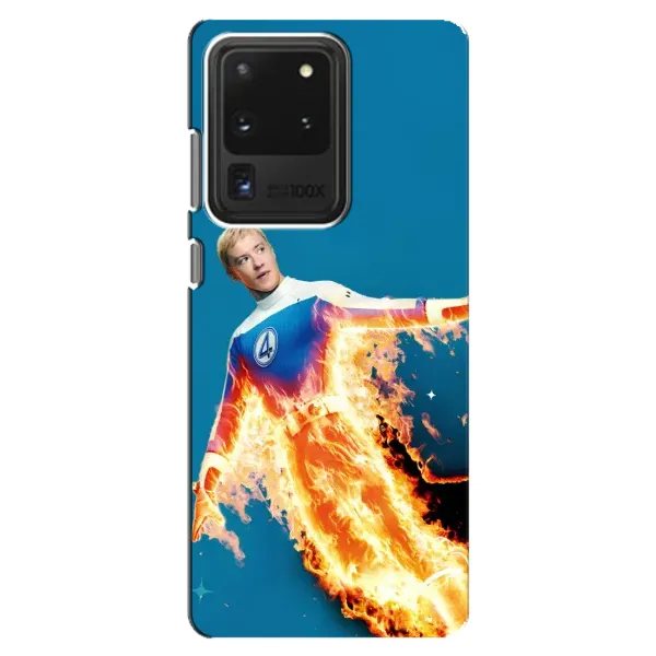 Чохол з принтом «Людина-факел у вогні» для Samsung Galaxy S20 Ultra