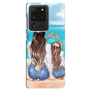 Чохол з друком для Samsung Galaxy S20 Ultra - (Мама з дитинкою) (AlphaPrint)
