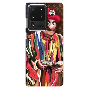 Брендновые Чехлы для Samsung Galaxy S20 Ultra - (PREMIUMPrint) (Mario LV)