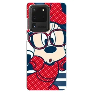 Міккі Маус чохол для Samsung Galaxy S20 Ultra (AlphaPrint - Мультяшні) (Маус в окулярах)