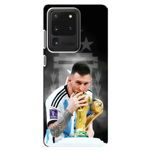 Чехол с принтом «Месси Чемпион» для Samsung Galaxy S20 Ultra