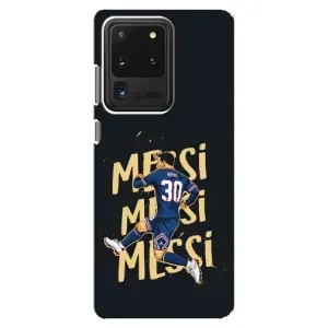 Чохли для Samsung Galaxy S20 Ultra (Leo чемпіон) (AlphaPrint) (Messi ПСЖ)