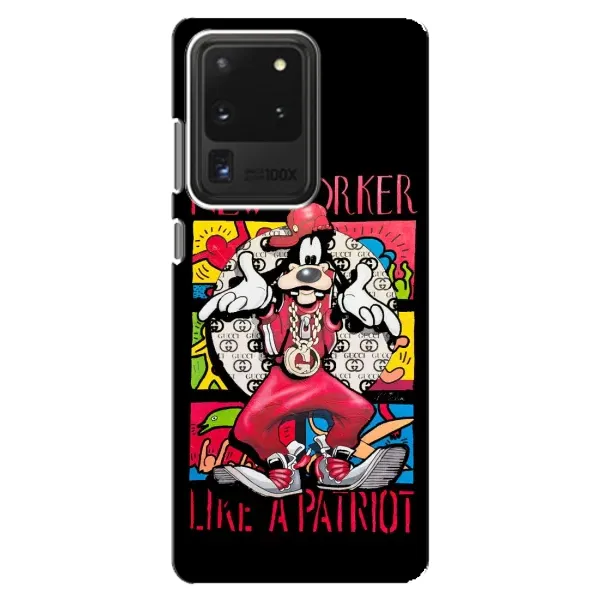 Чехол с принтом «Мультяшный Волк» для Samsung Galaxy S20 Ultra