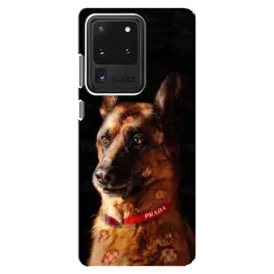 Чехлы с картинками животных Samsung Galaxy S20 Ultra (Овчарка)