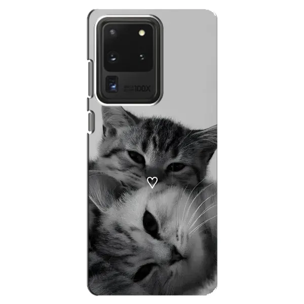 Чохол з принтом «Пара котів» для Samsung Galaxy S20 Ultra