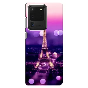 Чехол Эйфелева Башня для Samsung Galaxy S20 Ultra - (AlphaPrint) (Париж Башня)